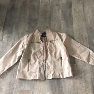 DEB leather type jacket